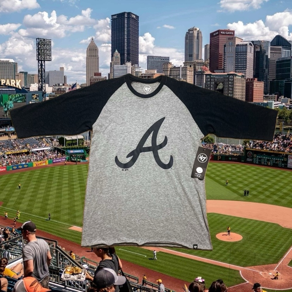 🆕 Atlanta Braves MLB baseball shirt